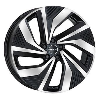 MAK ELECTRA Fényes fekete Polírozott 7,5X20 5X114,3 ET34 CB66,1 |
