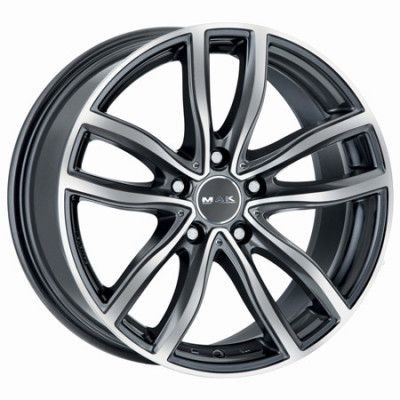 MAK FAHR GUN METAL MIRROR 8,5X19 5X120 ET25 72,6 | alufelni |