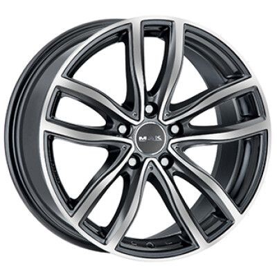MAK FAHR GUN METAL MIRROR 8,5X19 5X120 ET30 CB72,6 | alufelni |