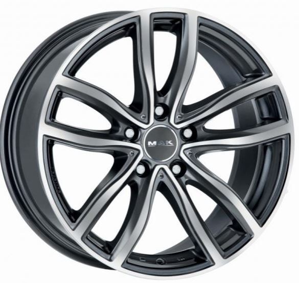 MAK FAHR GUN METAL MIRROR 9,5X19 5X112 ET44 66,6 | alufelni |