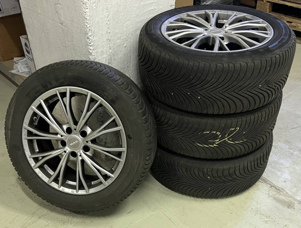 MAK Fabrik Gunmetal felni 4db , 4 db téli gumival