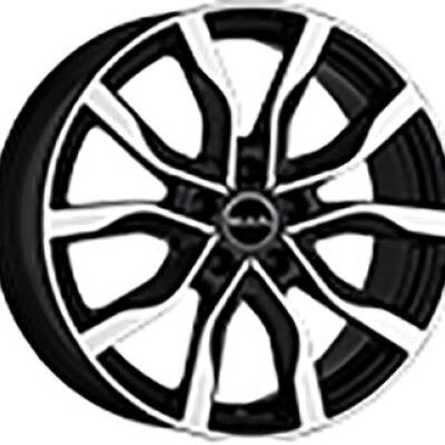 MAK HIGHLANDS Fényes fekete Polírozott 9,5X20 5X120 ET40 CB72,6 |