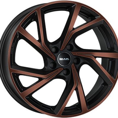 MAK KASSEL Fekete réz 7,5X19 5X112 ET50 CB57,1 | alufelni |