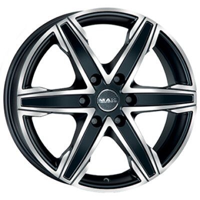 MAK KING 6 Tompa fekete Polrozott 6,5X16 6X139,7 ET46 CB92,3 |