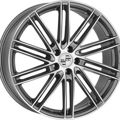 MAK LEIPZIG-D Gunmetal Polírozott 10X21 5X112 ET19 CB66,4 | alufelni |