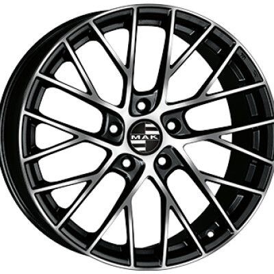 MAK MONACO Fényes fekete Polírozott 8,5X21 5X130 ET51 CB71,6 |