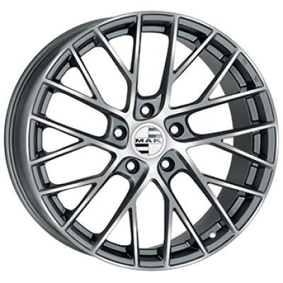 MAK MONACO Gunmetal Polírozott 8,5X20 5X130 ET57 CB71,6 | alufelni |