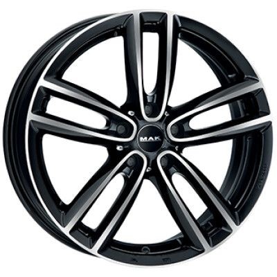 MAK OXFORD Fnyes fekete Polrozott 7,5X18 5X112 ET51 CB66,6 |