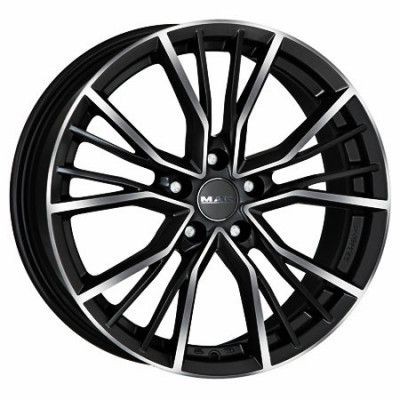 MAK UNION Fényes fekete Polírozott 8X18 5X112 ET39 CB66,4 | alufelni |