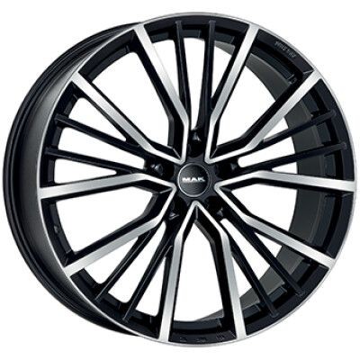 MAK UNION Fnyes fekete Polrozott 9X20 5X112 ET38 CB57,1 | alufelni |