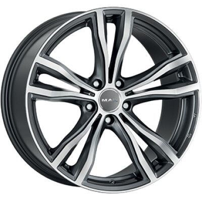 MAK X-MODE Gunmetal Polírozott 10X21 5X112 ET50 CB66,6 | alufelni |