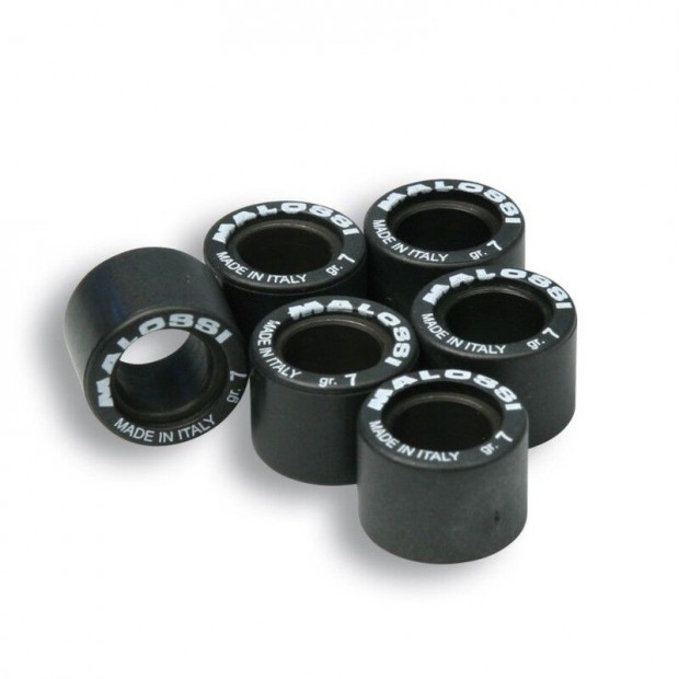 MALOSSI variátor görgők 17x12,3 mm 8 g - 6 darabos készlet