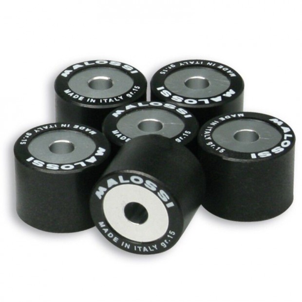 MALOSSI variátor görgők 23x18mm 27g - 6 darabos készlet