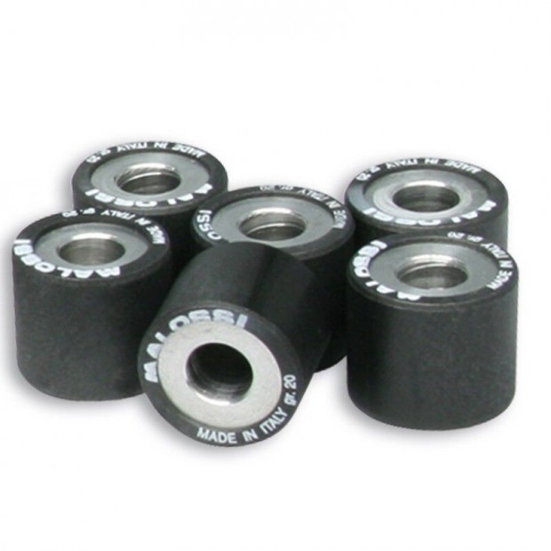 MALOSSI variátor görgők 25x22,2 mm 24 g - 6 darabos készlet