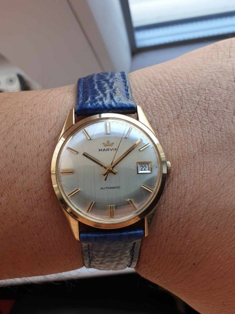 MARVIN 18K aranyra automata! (IWC, Schaffhausen, Omega)