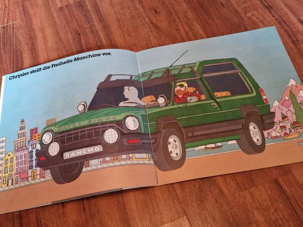 MATRA SIMCA Rancho Prospektus 1977 Ritkaság !!!