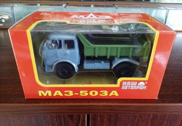 MAZ 503A dmper "Nas Avtoprom" kisauto modell 1:43 Elad