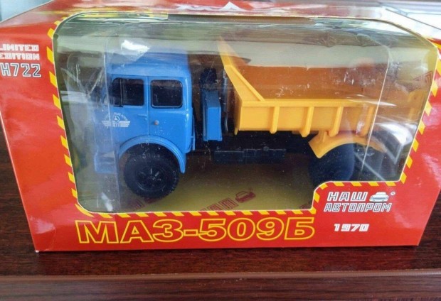 MAZ 509 B "Nas Avtoprom" kisauto modell 1:43 Elad