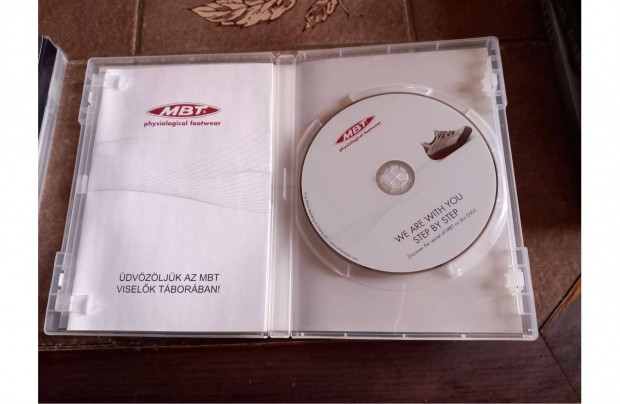 MBT cipő helyes használatához DVD és kiskönyv - Új