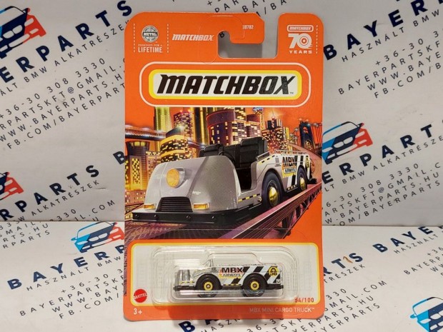 MBX Mini Cargo Truck - 2023 54/100 - hossz krtys -  Matchbox - 1:6