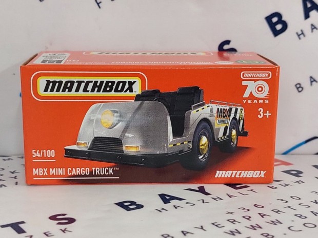 MBX Mini Cargo Truck - 54/100 -  Matchbox - 1:64