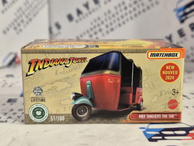 MBX Tangiers Tuk Tuk - Indiana Jones - 2024 51/100 -  Matchbox - 1:64