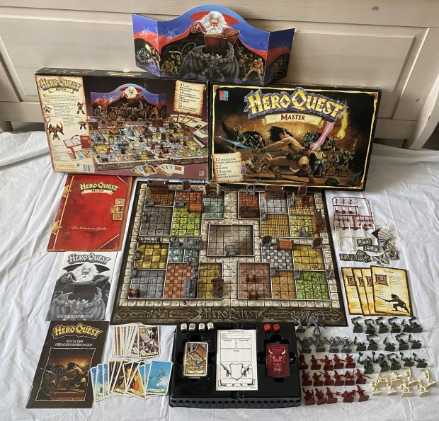 MB Hero Quest Master Edition trsasjtk 1992