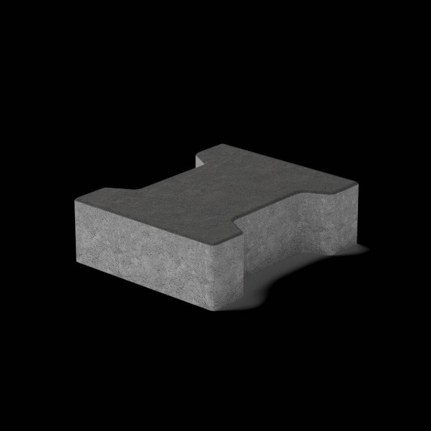 MB Stone Behaton trk 6 cm antracit 4604 ft/m2