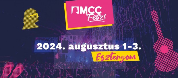 MCC Feszt- augusztus 1-3- Esztergom- 2 brlet