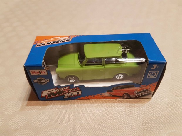 MC Toys maisto auto trabant 601 classics Zld sznben Bontatlan csomag