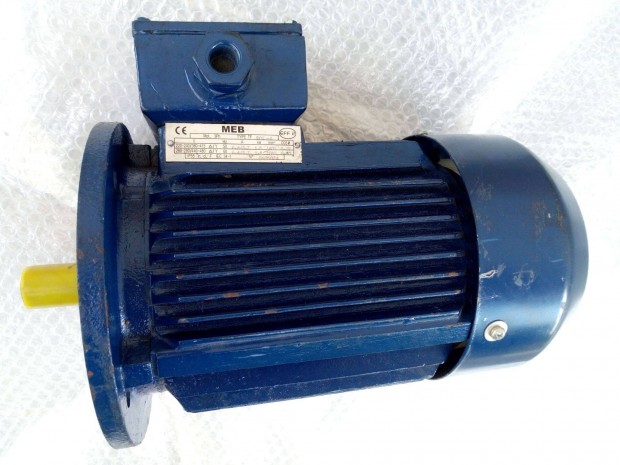 MEB 1.5kW villanymotor, 1400/perc, B5 nagyperemes motor