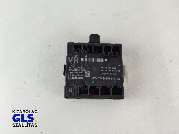 MERCEDES-BENZ E-CLASS (W212) Jobb els ajt vezrlegysg/modul