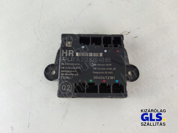 MERCEDES-BENZ E-CLASS (W212) Jobb hts ajt vezrlegysg/modul