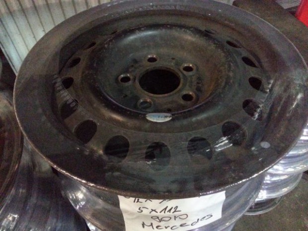 MERCEDES E-OSZT�LY, 124 haszn�lt lemezfelni 6,5X15 5X112 ET49 AGY66,6