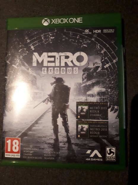 METRO Exodus xbox one-series x jtk,elad-csere"