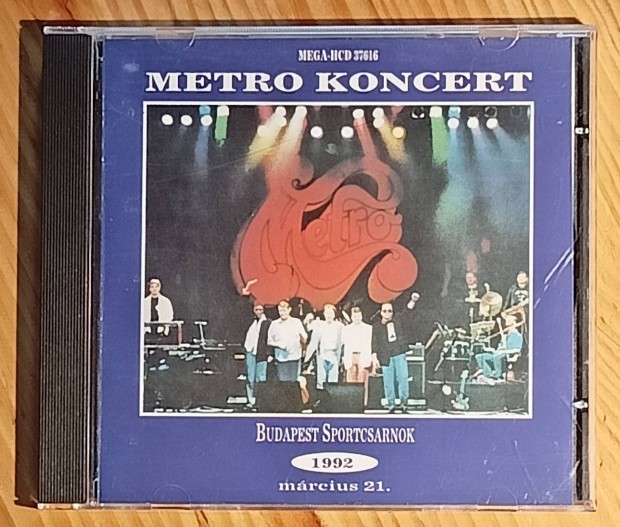 METRO - Koncert 1992. Budapest Sportcsarnok CD