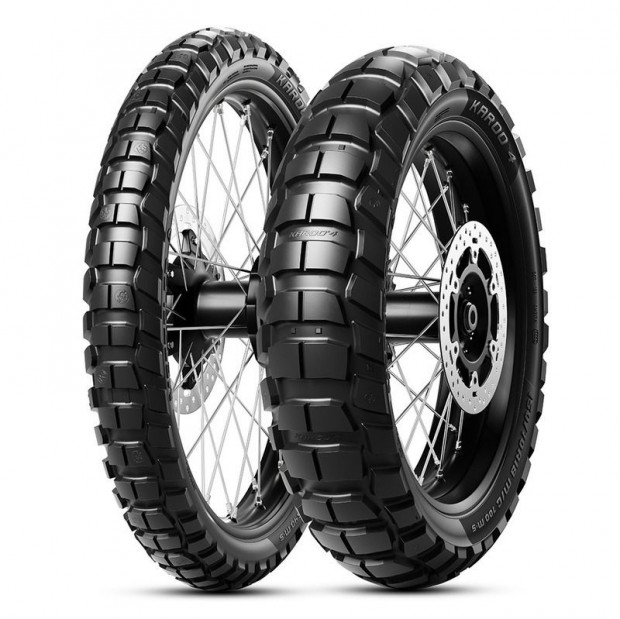 METZELER KAROO 4 (F) 100/90-19 M/C 57S TL M+S motorgumi