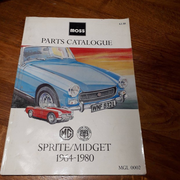 MG Sprite 1964-1980 kziknyv