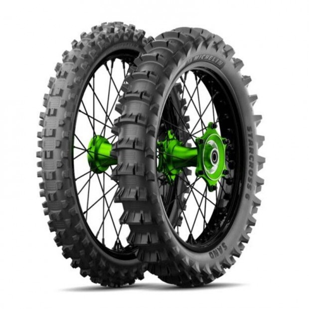 MICHELIN STARCROSS 6 HOMOK gumiabroncs 110/90-19 M/C NHS 62M TT