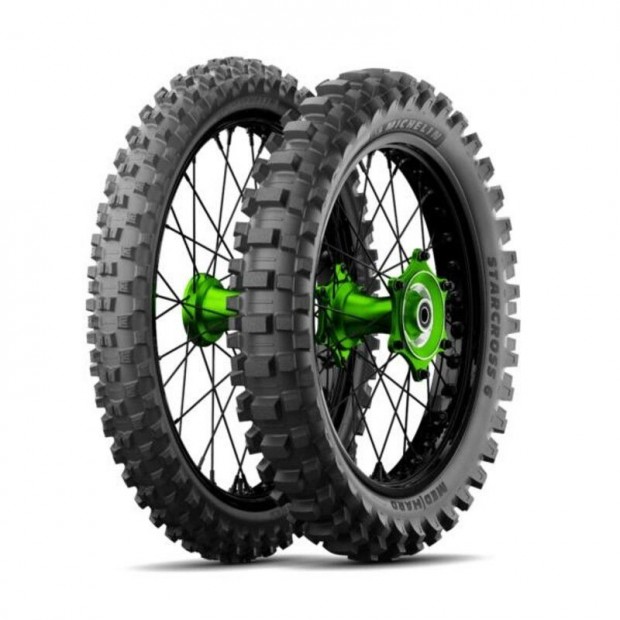 MICHELIN STARCROSS 6 MEDIUM HARD 120/90-18 M/C NHS 65M TT motorgumi