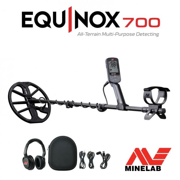 MINELAB EQUINOX 700 FMDETEKTOR FMKERES 11'' TEKERCCSEL