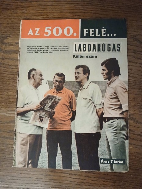 MLSz 1973. Az 500. fel labdargs klnszm