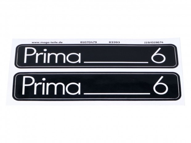 MOGA matrica szett 2 darab 105mm x 21mm Hercules Prima 6-hoz