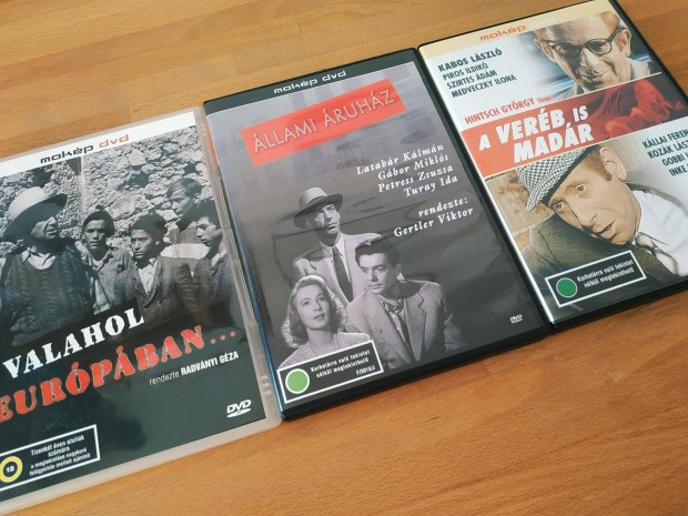 MOKP - Valahol Eurpban (magyar filmdrma, 100 perc, 1947) DVD