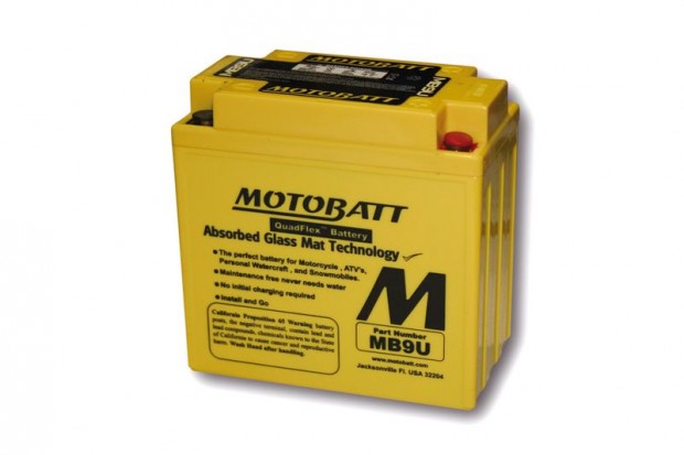 MOTOBATT akkumulátor MB9U