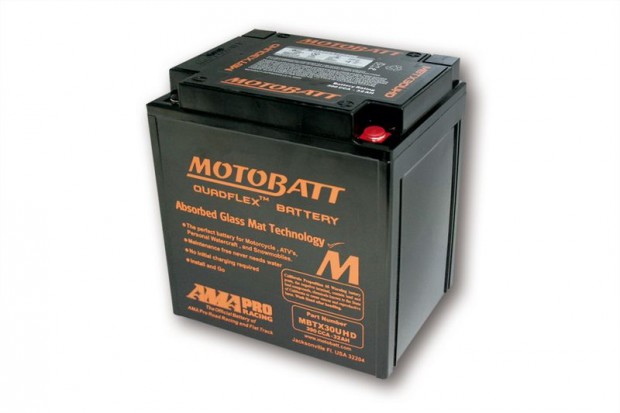 MOTOBATT akkumulátor MBTX30UHD, fekete
