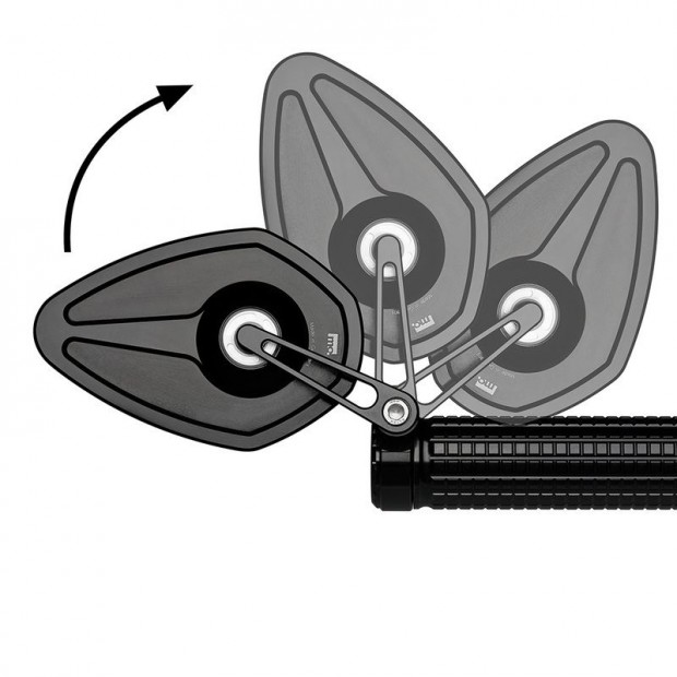 MOTOGADGET Mo.View Sport 60 Flip, kormnyvg tkr 7/8 s 1 hvelykes