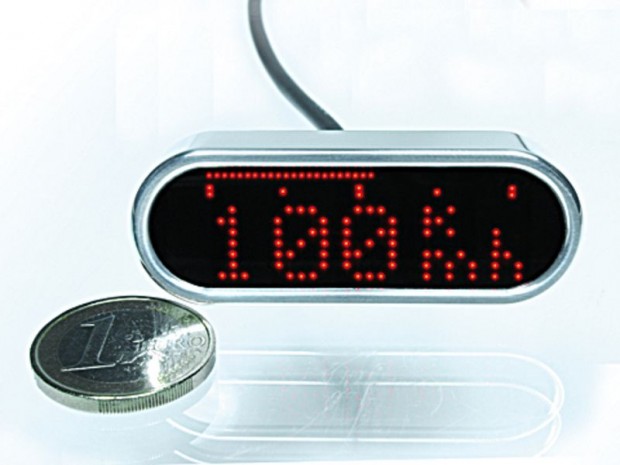 MOTOGADGET Motoscope Mini, Magasfny Polrozott