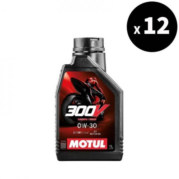 MOTUL 300V Factory Line Road Racing 4T motorolaj - 0W30 1L x12