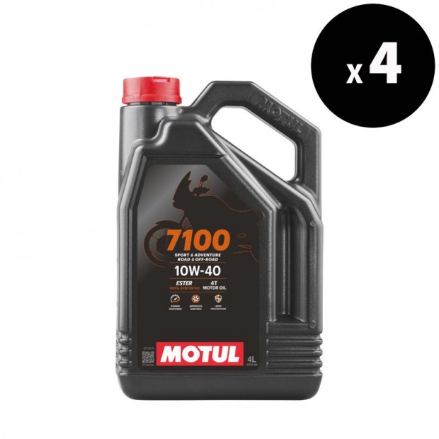 MOTUL 7100 4T 10W40 motorolaj 4L x4